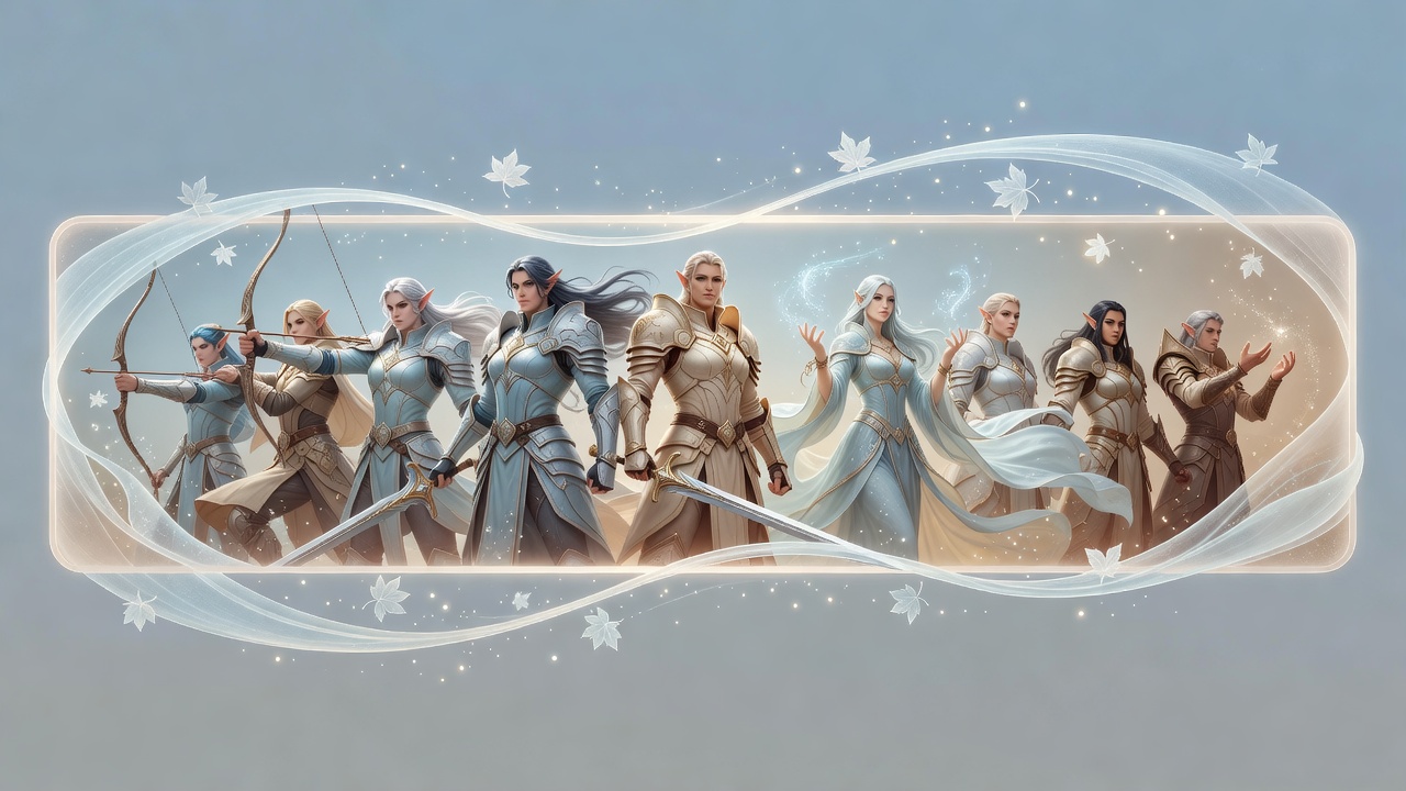 Character banner illustration